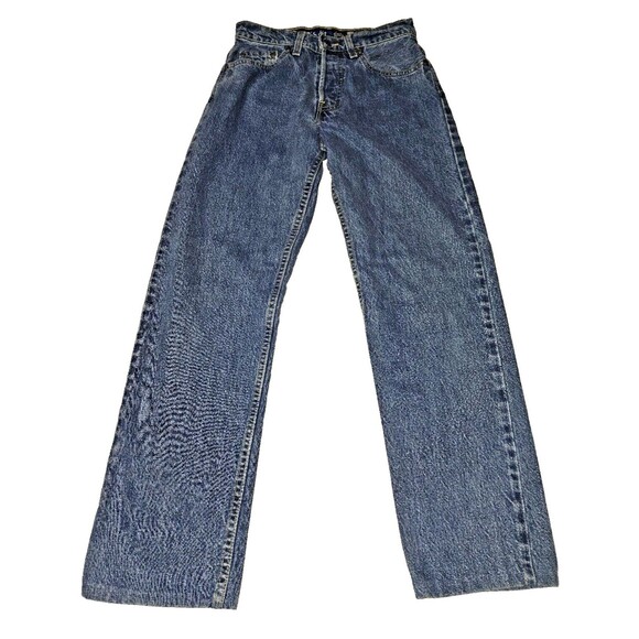 Levi's Denim - VTG Levi's SilverTab womens Jeans Sz 5/6 Guys Fit 640 28 inseam hemmed levis
